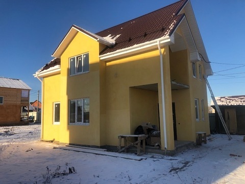 Новый каменный дом 120 кв.м, г. Чехов, 47 км от МКАД
