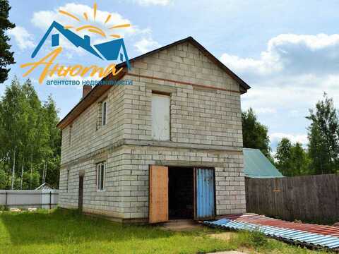 Продается недостроенный дом 130 кв.м. на окраине города Жуков со всеми