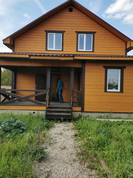 Продается новый 2-х этажный дом, 80 км.от МКАД, Жуковский район, дерев