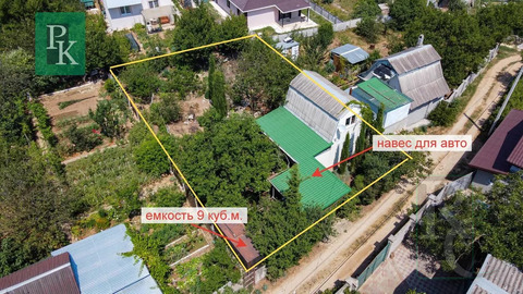 Продажа дома, Севастополь, садоводческое товарищество Строитель-3