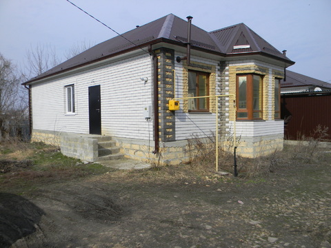 Продам новый дом 100 м 2 в городе Михайловске 6 км от Ставрополя