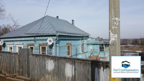 Дом в черте города Можайск на первой береговой линии Москва-река, газ