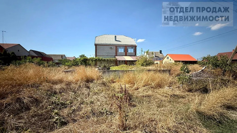 Участок с фундаментом