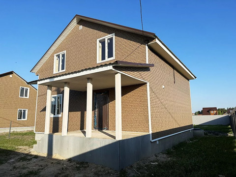 Новый дом площадью 140 кв.м. на участке 4 сотки в поселке Кратово.