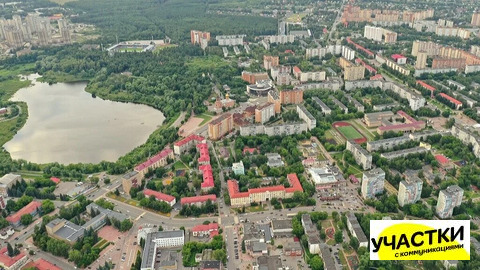 Участки в охраняемом коттеджном поселке правильной формы