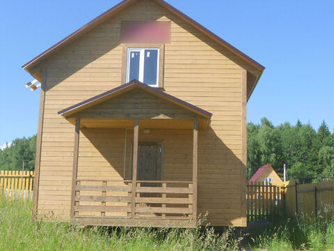Деревянный дом в ДНП Берёзки, Московская область, Можайский район.