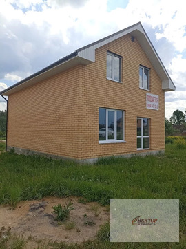 Продается 2-х этажный блочный дом в д.Вашутино, 90 км.от МКАД