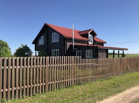 Новый стильный дом 90 км от МКАД по Ярославскому шоссе