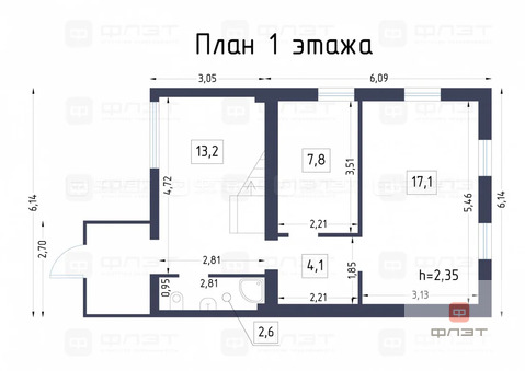 Продажа дома, Чубарово, Высокогорский район, ул. Набережная