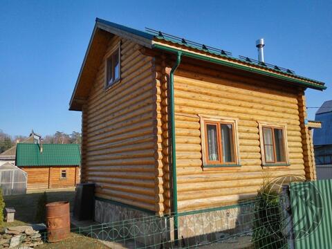 Новый дом (сруб), баня на участке 6 сот в СНТ Лукошкино зио, Кленово