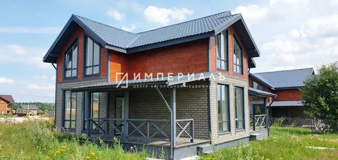 Продаётся современный дом под ключ c газом в деревне Грачёвка (ИЖС)