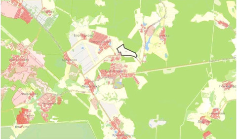 Промышленный участок 21 Га в 50 км от МКАД по Рогачевскому шоссе