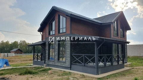 Продаётся новый дом из блока на ПРИЛЕСНОМ участке, в деревне Рязанцево