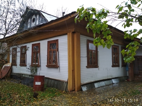 Продам дом из бревна, 15 минут ходьбы до реки Волга. Деревня Башарино