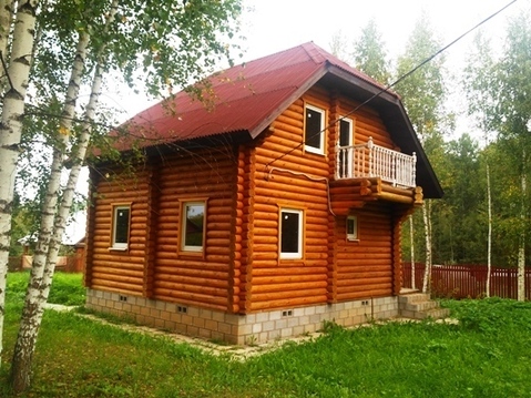 Бревенчатый дом в СНТ вбл. п. Беляная Гора, Рузский городской округ