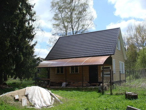 Земельный участок и баня