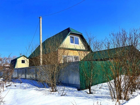 Дом в деревне Лунинская