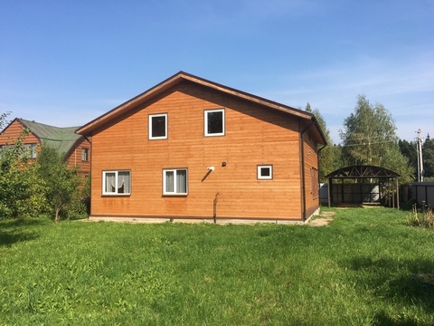 Дом 2016 года постройки на уч.10 с. в г. Звенигород пск 