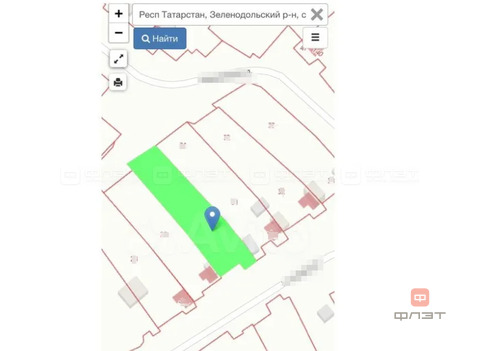 Продажа участка, Татарское Азелеево, Зеленодольский район, ул. ...