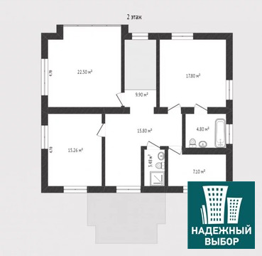 Продажа дома, Московский, Тюменский район, 
 ул. .