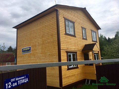Новый дачный дом в черте г.Киржач, в окружении леса, около озера