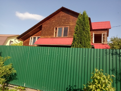 Дом 120 м2 на участке 8 соток в СНТ Строитель-1, в 3 км от п. Михнево